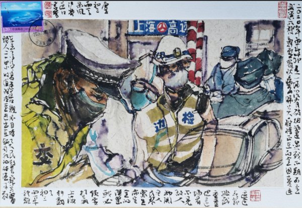 申音 | 汪家芳:笔墨凝聚大爱,铭记中华同心