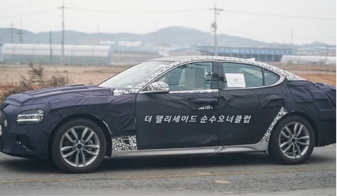 全新Genesis G70谍照曝光 或提供两种动力