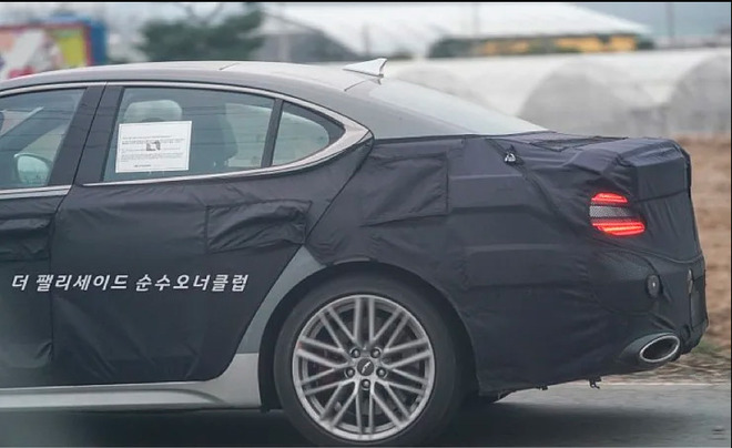 全新Genesis G70谍照曝光 或提供两种动力