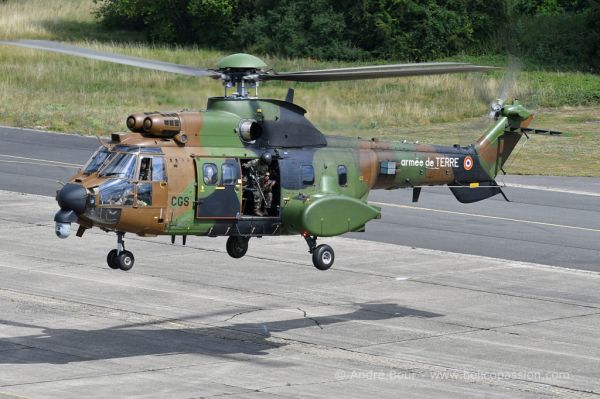 法军1架美洲狮直升机坠毁 致7人伤亡
