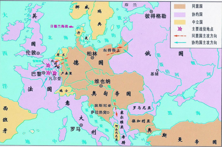 意大利加入协约国后
