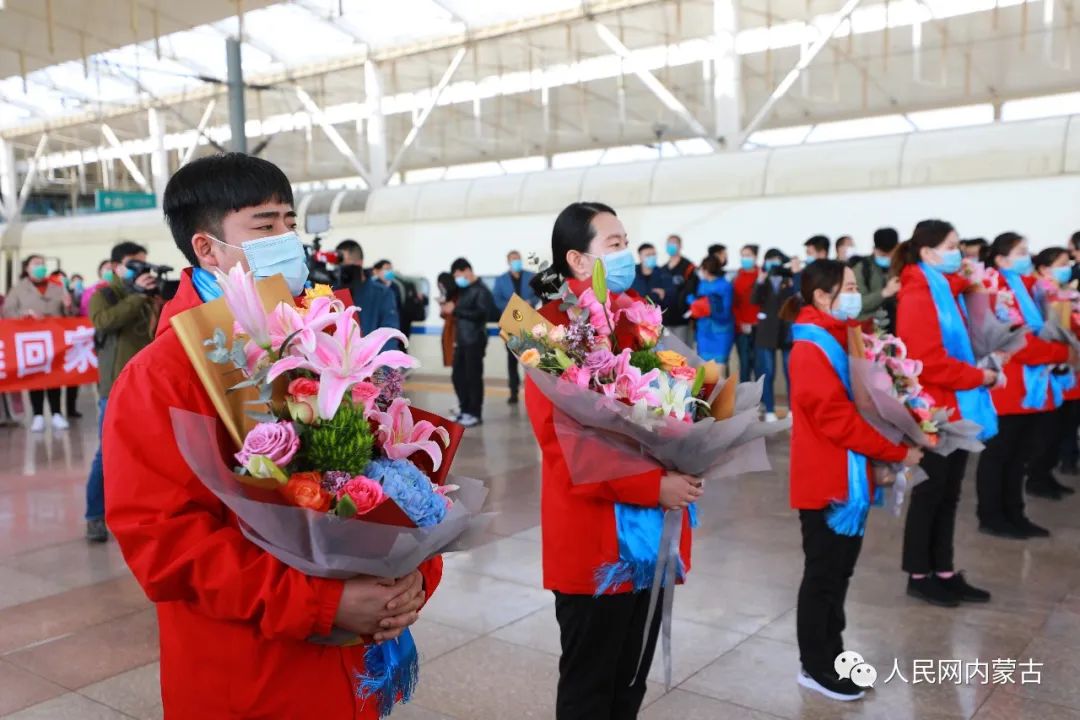 市委书记与驰援湖北医疗队员亲切相拥!呼和浩特市以最高礼遇接英雄!
