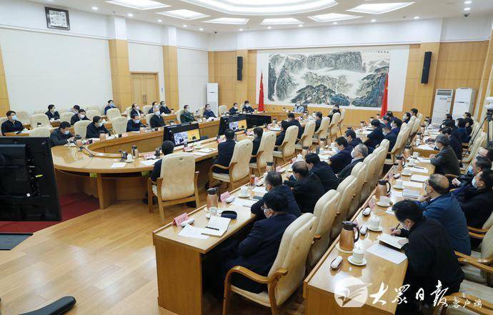 省委常委会召开扩大会议,传达学习习近平总书记作出的重要指示