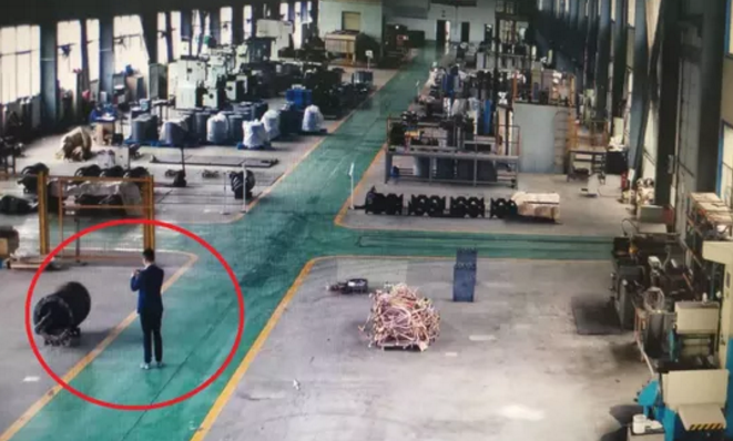 ▲资料视频截图。