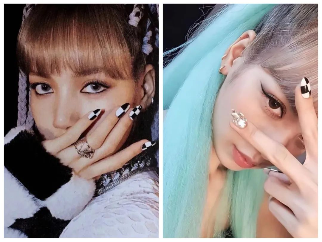 种草鹅泫雅jennielisa同款美甲你pick谁