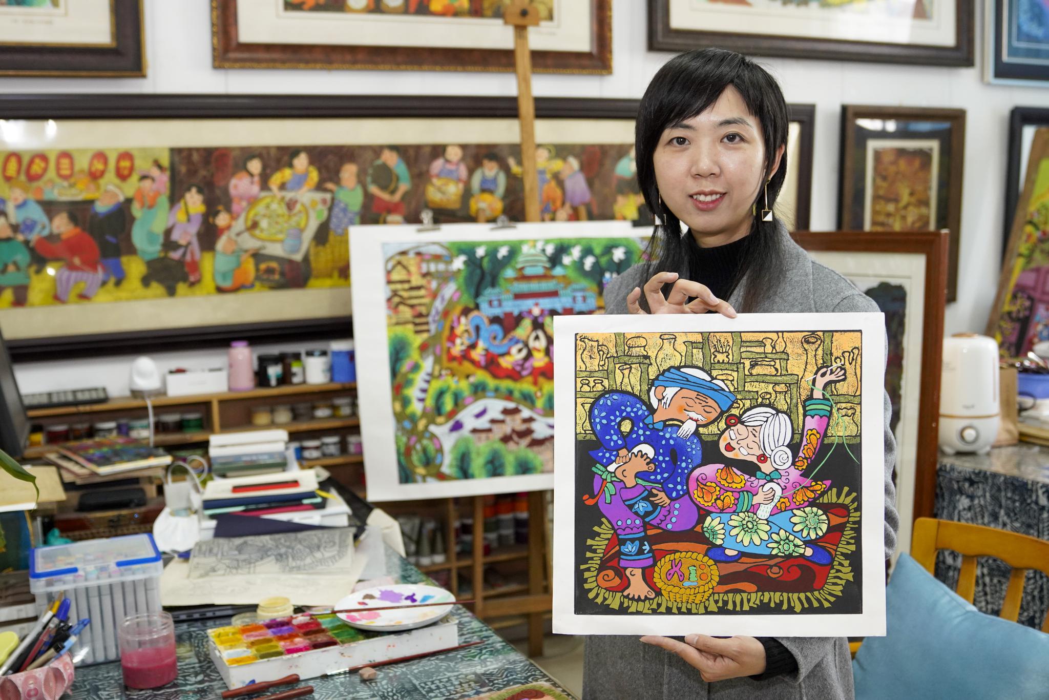 传承推广綦江农民版画 反映当代农村新风貌