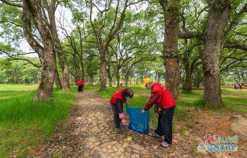 永新：志愿服务助力“文明旅游”（图）