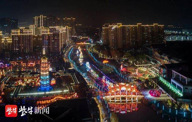 南京溧水"数据控灯"让夜景更绚丽