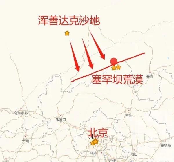 在浑善达克沙地的前沿有一个地方叫塞罕坝,如果在这里种起一片树林
