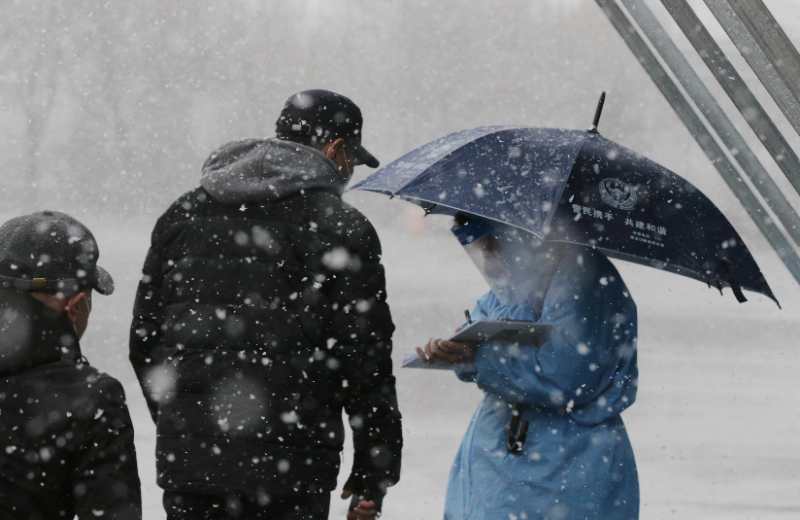 倒春寒中,绥芬河、牡丹江2万名干部顶风冒雪,奋战在一线
