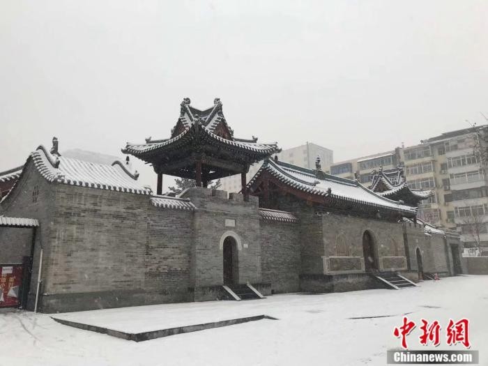 普光寺雪景资料图。刘玉伟 摄