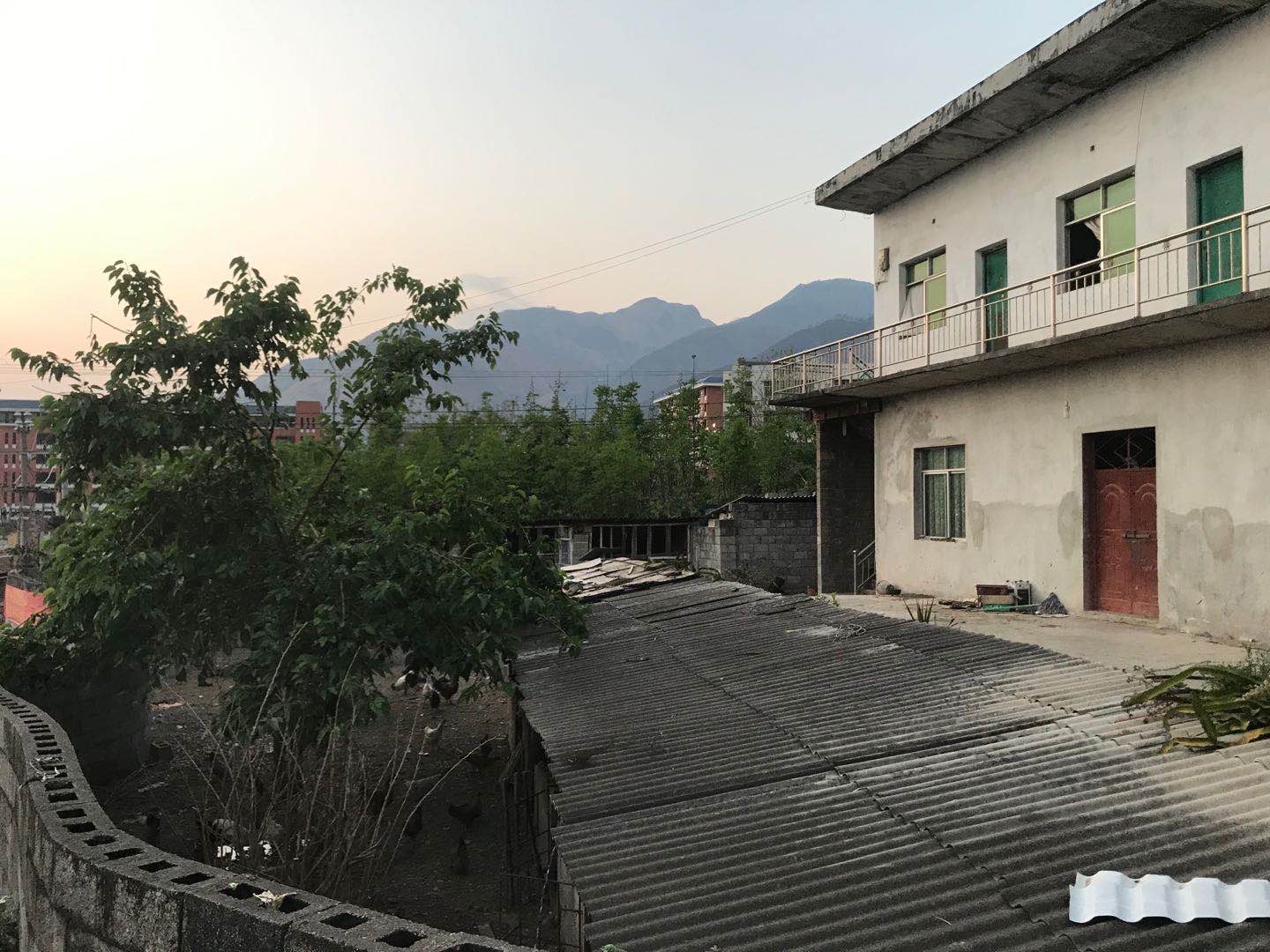  其中一名牺牲队员的养殖场，位于宁南县城东北角落。 澎湃新闻何利权  图 