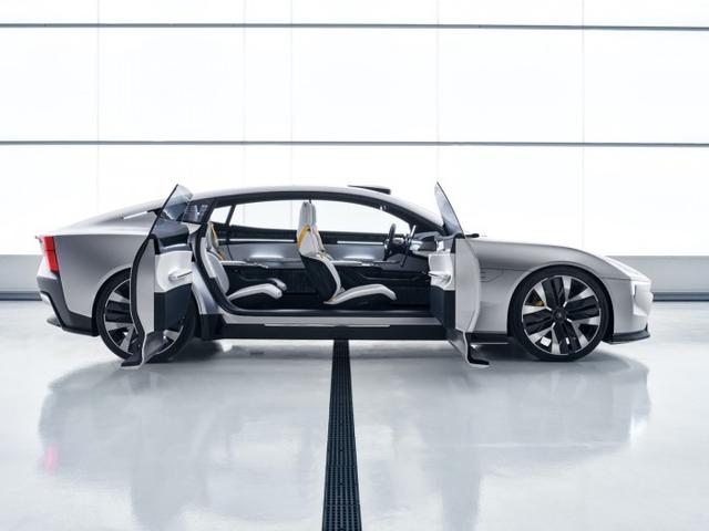 Polestar发布概念车Precept:绿色科技/Android内脏