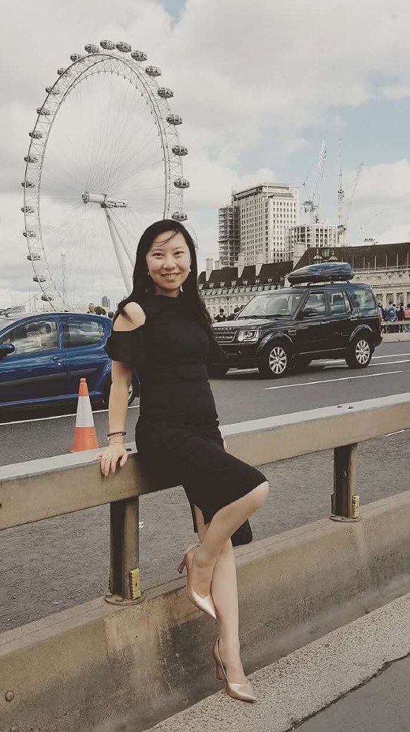 钟宜霖在伦敦。图片由受访者提供