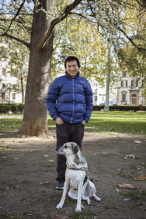 王勤伯在佛罗伦萨。图片由受访者提供