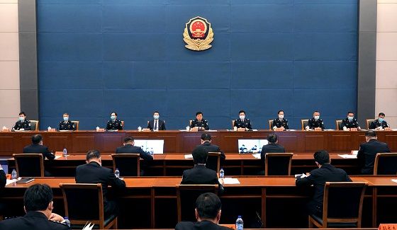 赵克志：坚决彻底肃清周永康、孟宏伟等人流毒