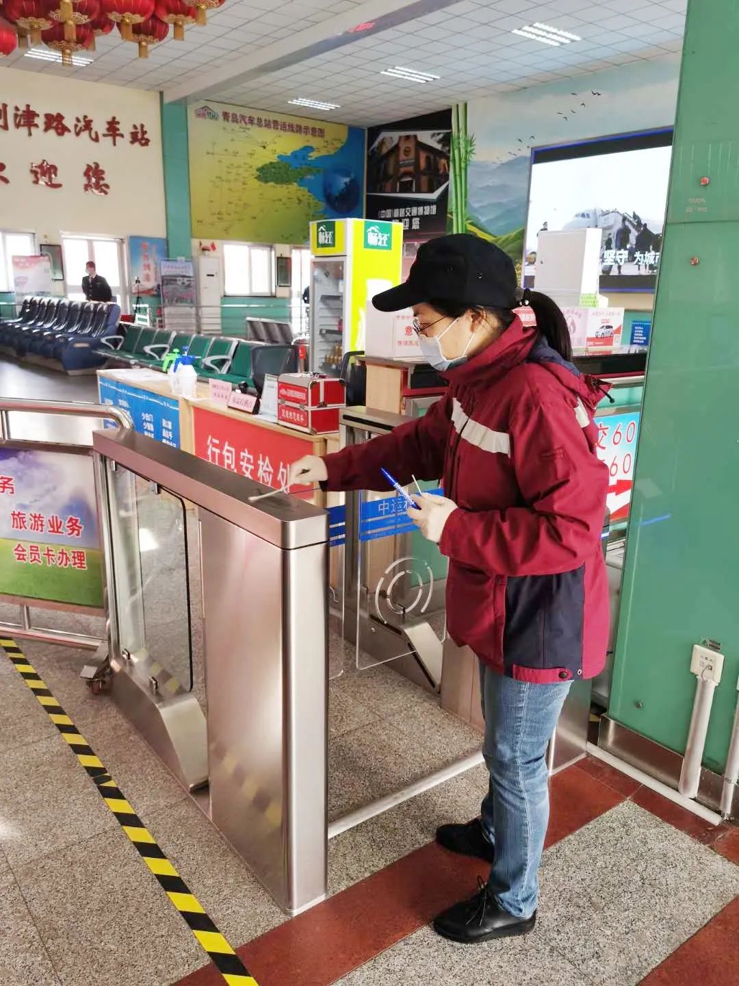 青岛市疾控中心|开展公共场所新型冠状病毒环境监测——长途汽车篇