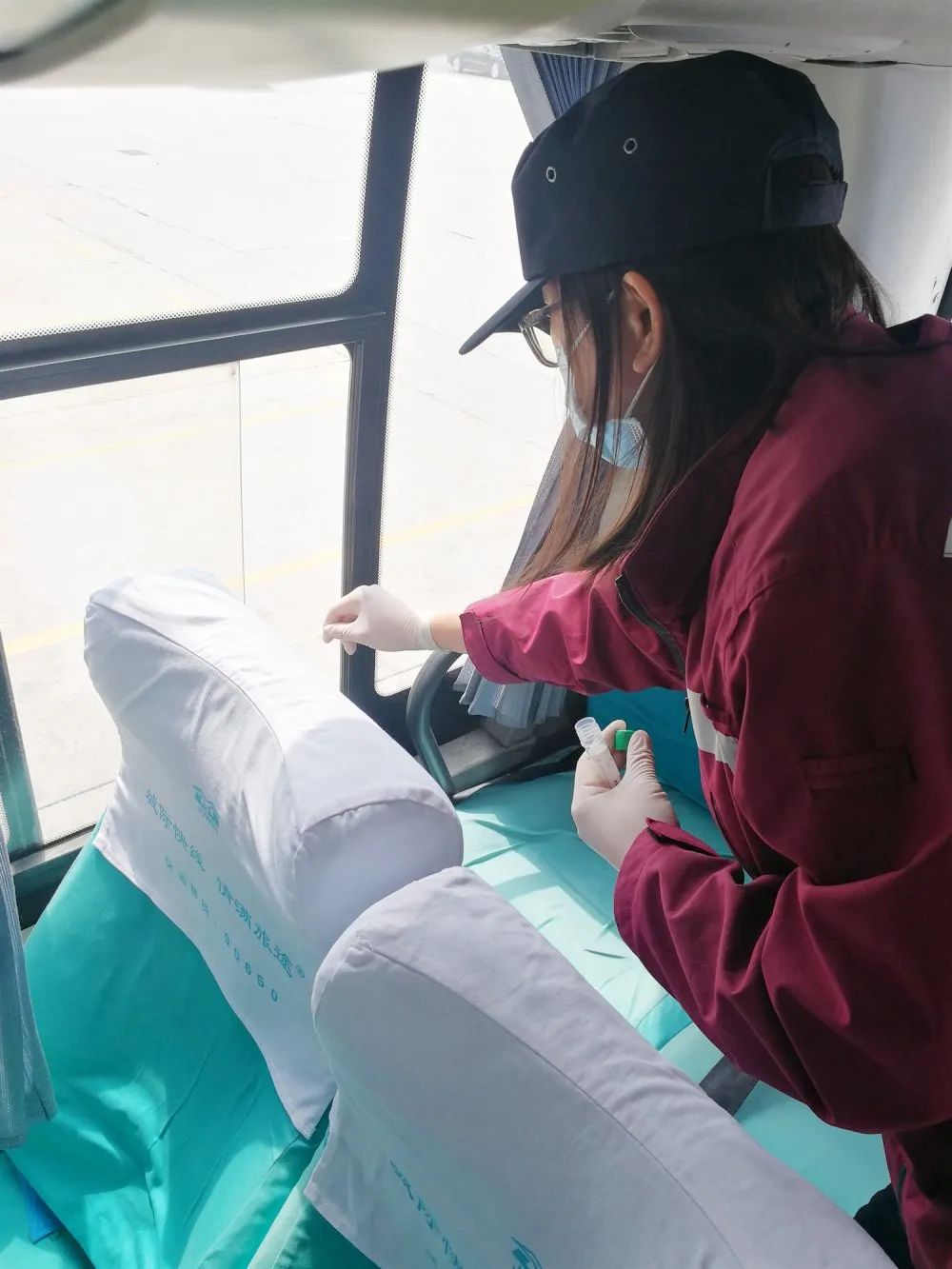 青岛市疾控中心|开展公共场所新型冠状病毒环境监测——长途汽车篇
