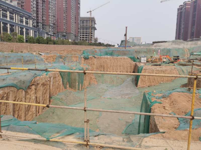五月初余老师拍摄的楼盘现场图,照样一个伟大土坑。 本文图片均由受访者提供