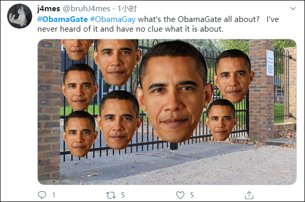 美国网民推特截图