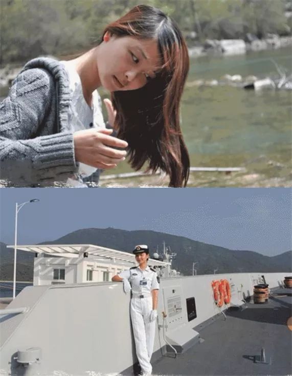 ▲夏雪晗,亲目击到弟弟被救,今后心生参军梦,大二入伍,苦练成为兵舰操舵手。