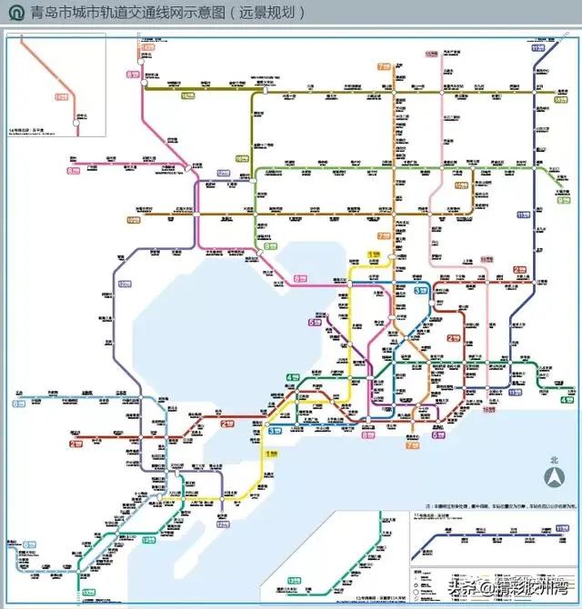 (放大图)   根据最早的青岛地铁远景规划,15号线确实在汽车产业