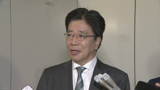 日本厚生劳动大臣加藤胜信(资料图)