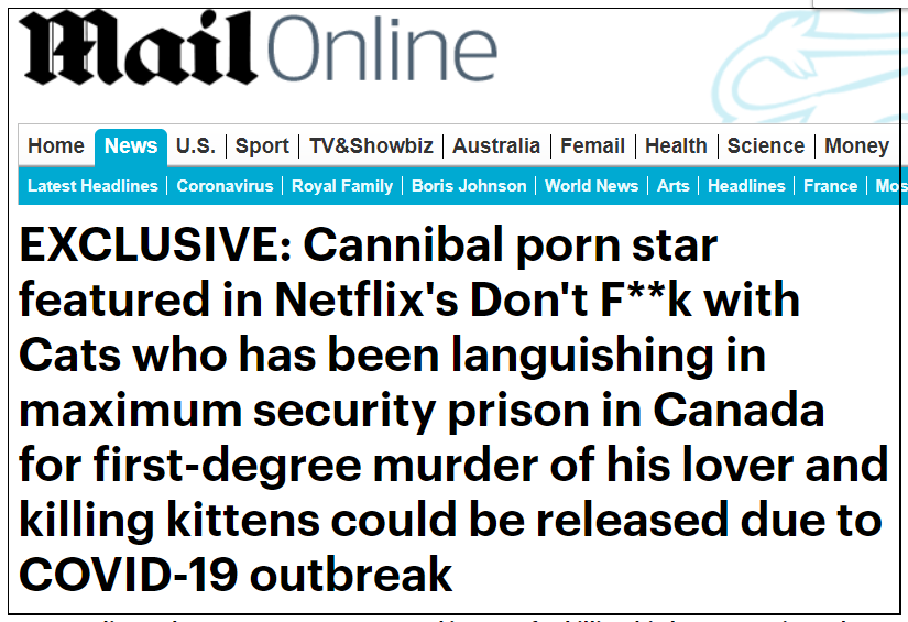 肢解中国留学生的外国杀人魔要被假释？