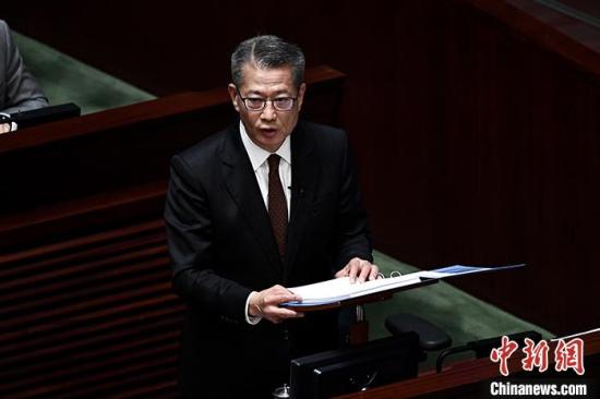 资料图:香港特区当局财政司司长陈茂波。中新社记者 李志华 摄
