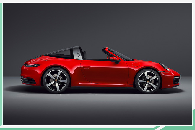 保时捷发布全新911 Targa 配备全自动车顶系统