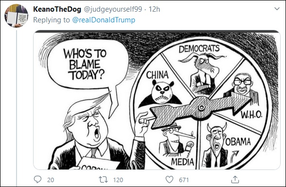 特朗普叫嚣“中国有个疯子” 结果评论区翻车