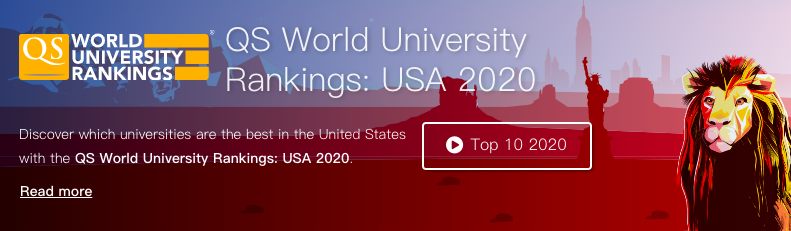 2020年QS首次发布美国大学排行榜!UCLA赶超耶鲁……