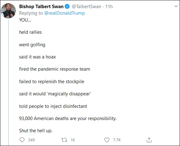 特朗普叫嚣“中国有个疯子” 结果评论区翻车