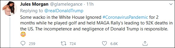 特朗普叫嚣“中国有个疯子” 结果评论区翻车