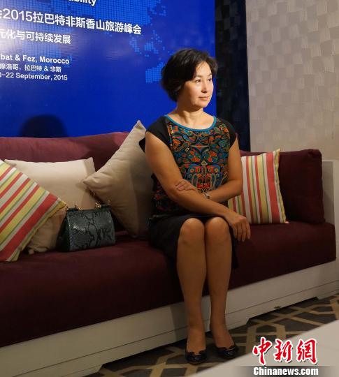 资料图:何鸿燊的女儿何超琼。陈建 摄