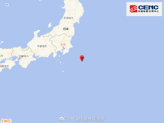 日本本州东岸远海发生5.0级地震 震源深度10千米