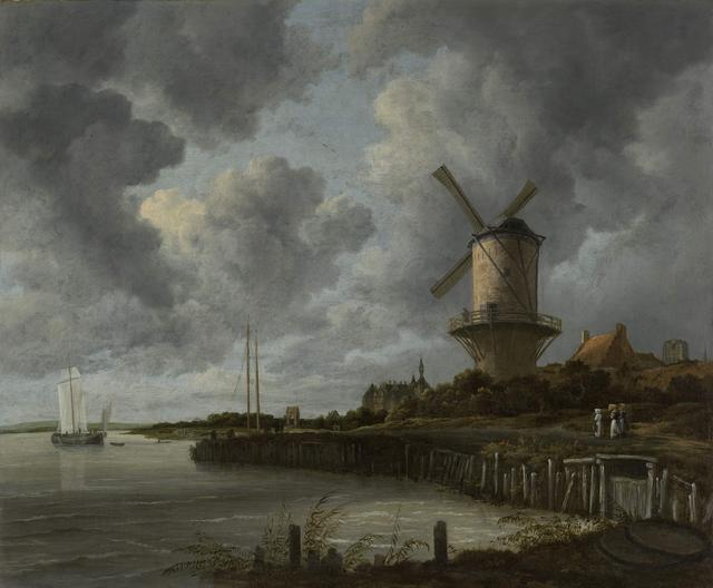 荷兰油画家Jacob van Ruisdael:擅长捕捉大自然的力量与活力