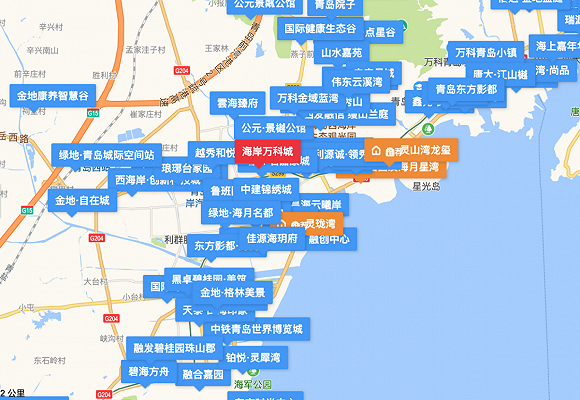 鲁楼观察 | 海岸万科城:一家46万方大盘的老胶南之征