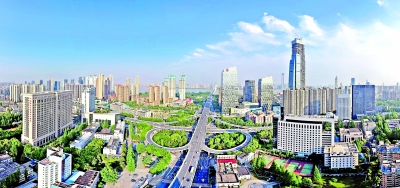 5月2日,黄浦路立交桥往长江二桥方向,交通井然有序。长江日报记者杨涛 摄