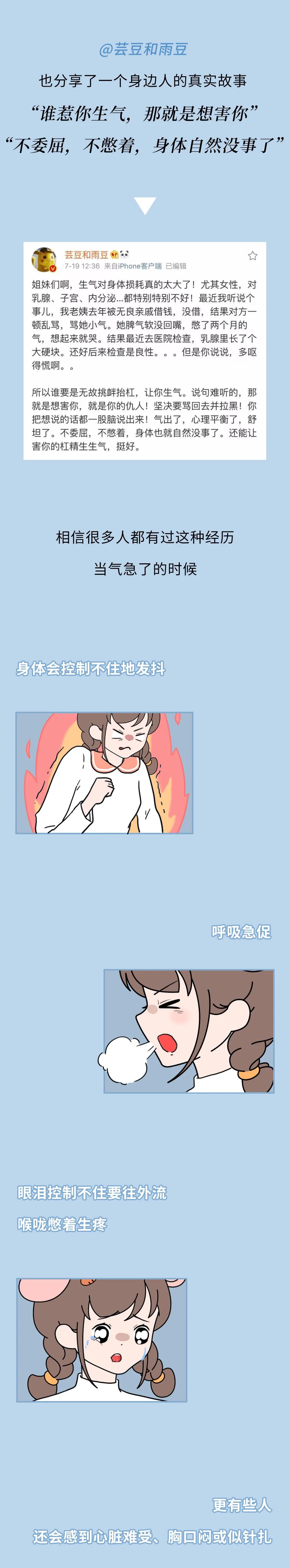 “忍一时卵巢囊肿,退一步乳腺增生!”别生闷气了,真的会死......