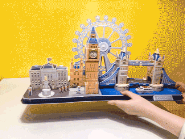 伦敦,巴黎,北京,纽约……你最想亲手拼出哪个城市?