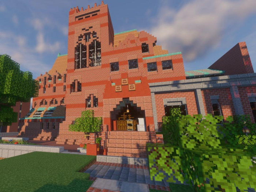 Mit学生在 Minecraft 精心重建了自己的校园 来康康 创事记 新浪科技 新浪网