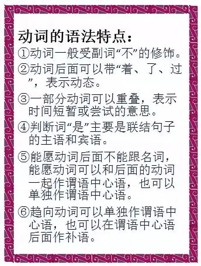 初中语文语法知识总结归纳,实用!