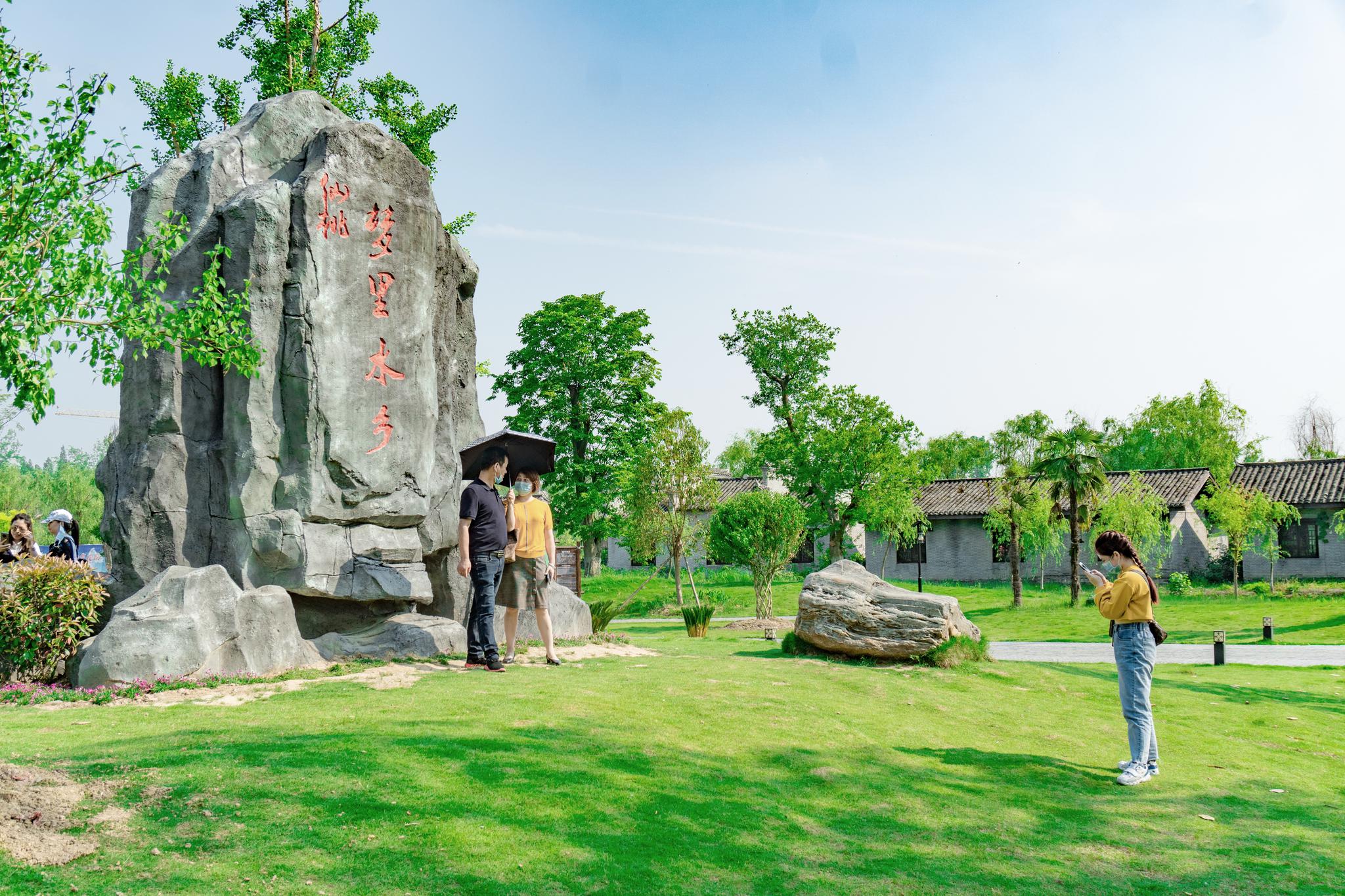 仙桃梦里水乡景区。摄影/彭新桥