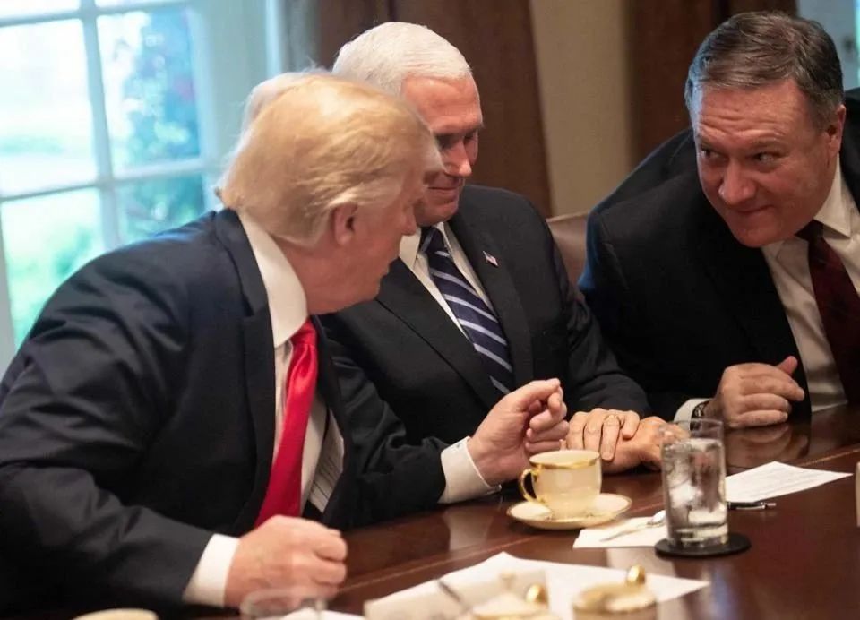 特朗普、彭斯、蓬佩奥