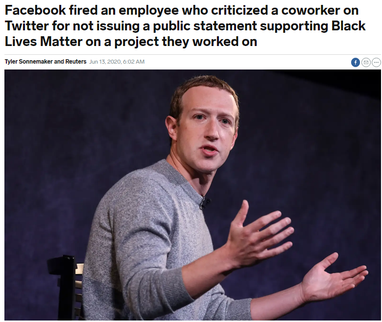 Facebook創始人、CEO扎克伯格,圖源:《商業內幕》新聞網