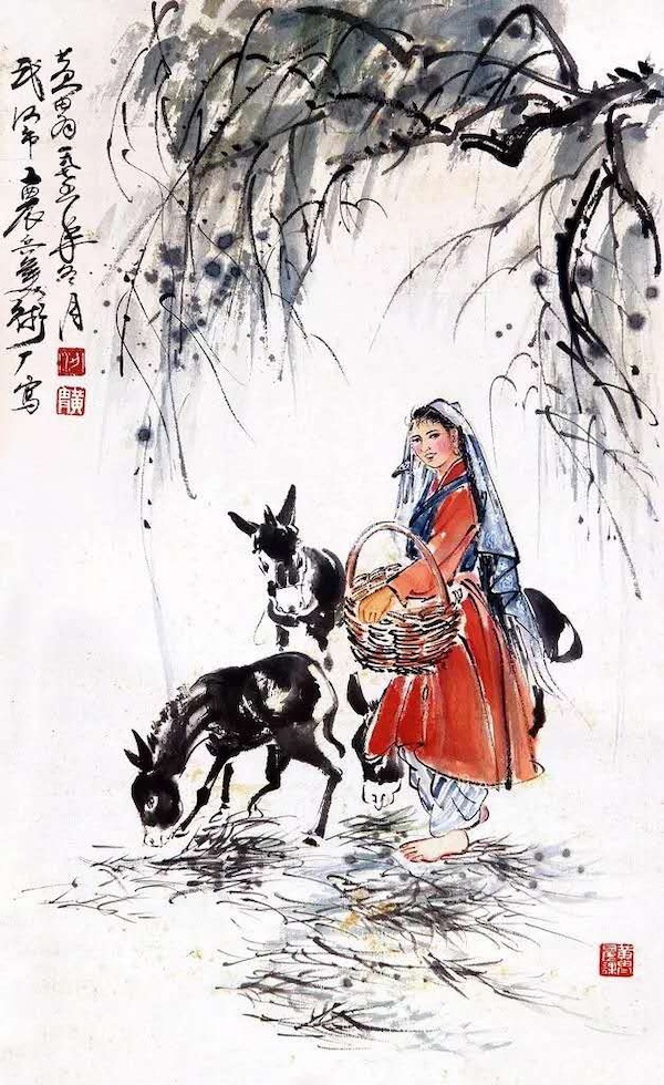 对话|梁缨忆与父亲黄胄往事:一起去新疆写生