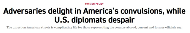 “政客”(Politico)报道截图