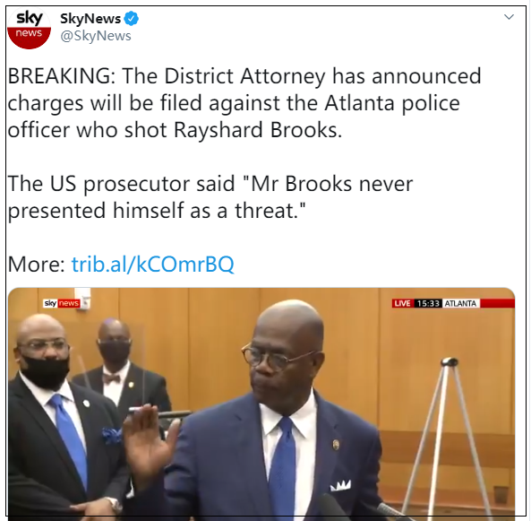 美又发生一起黑人与警察的恶性案子 这次情节更