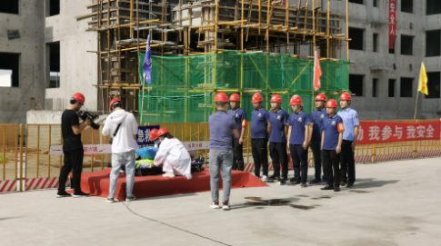 曲沃县建筑施工领域“安全生产月”活动在曲沃碧桂园举行